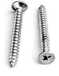 SELF TAPPING SCREW - 316 SS, COUNTER SUNK, PHILLIPS HEAD, SNAP PACK (x25), 4G X 3/8